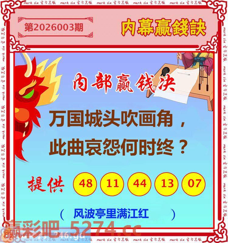 003期：内幕赢钱诀