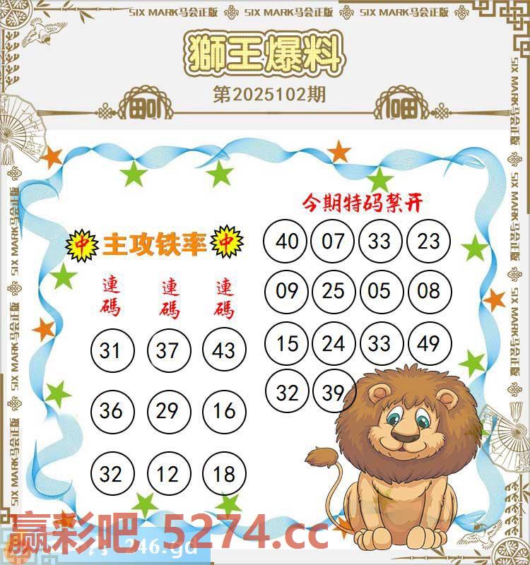 102期：狮王爆料
