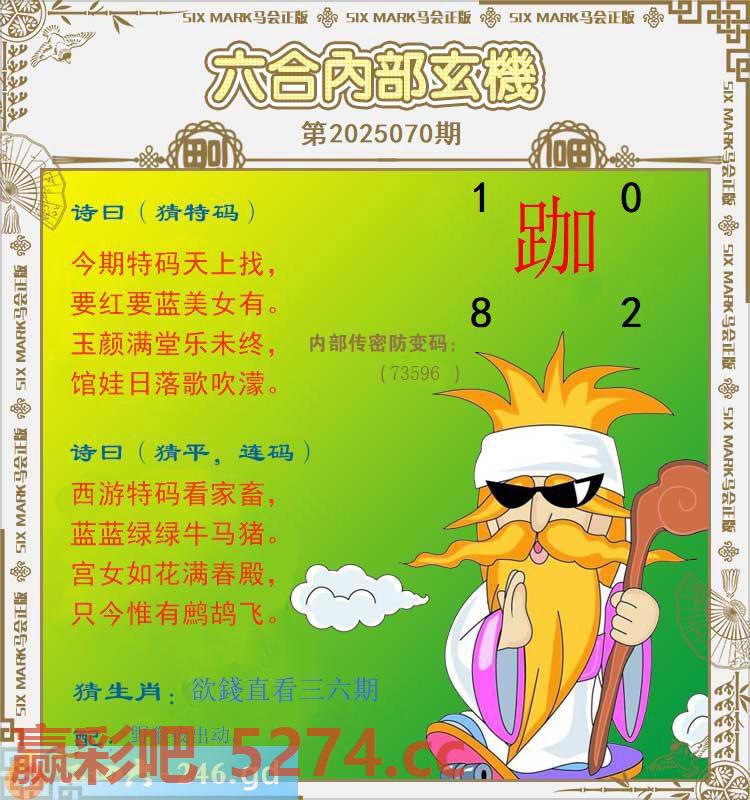 070期：六合内部玄机