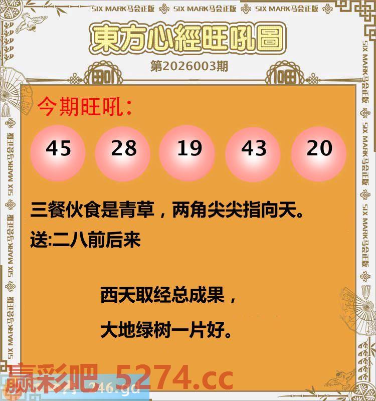 003期：东方心经旺吼图